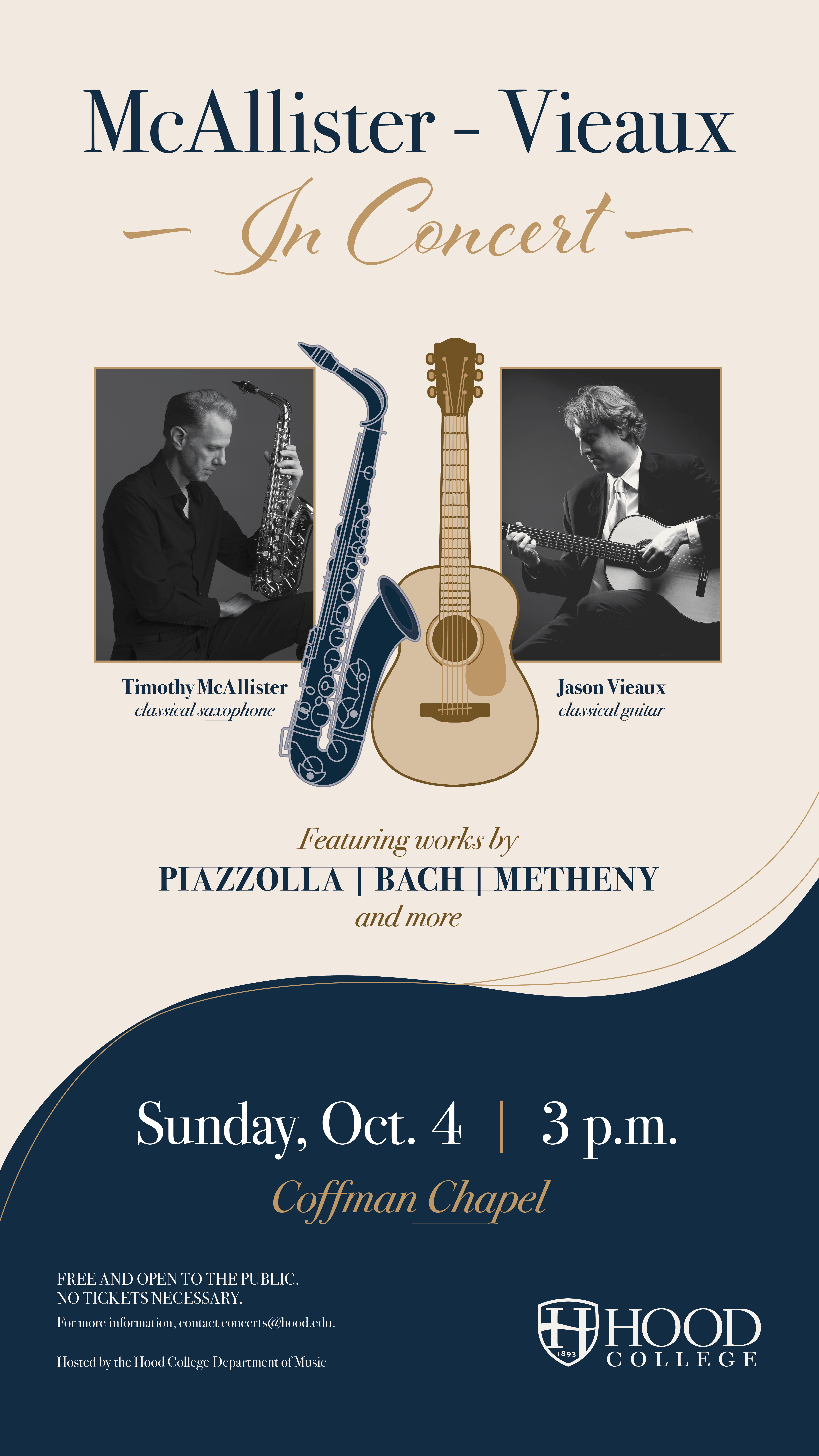 Vieaux Mcallister October Concert Music Department