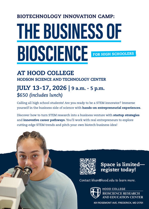 Bioscience Business Camp Flyer