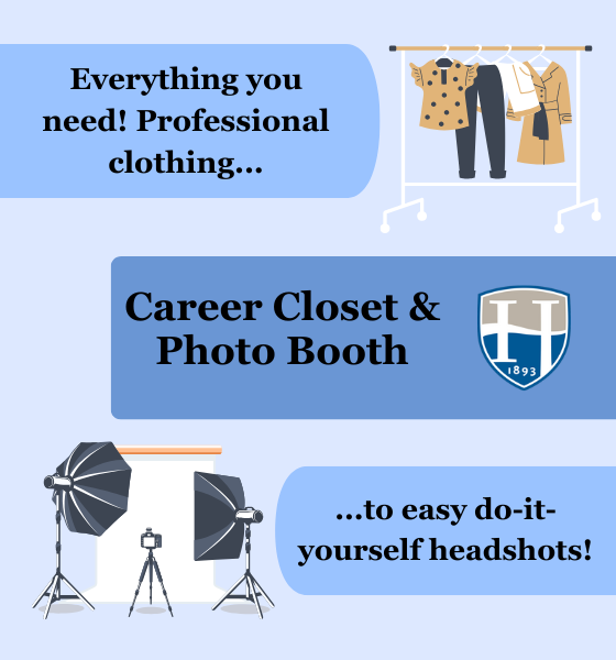 Career Closet and Photo Booth