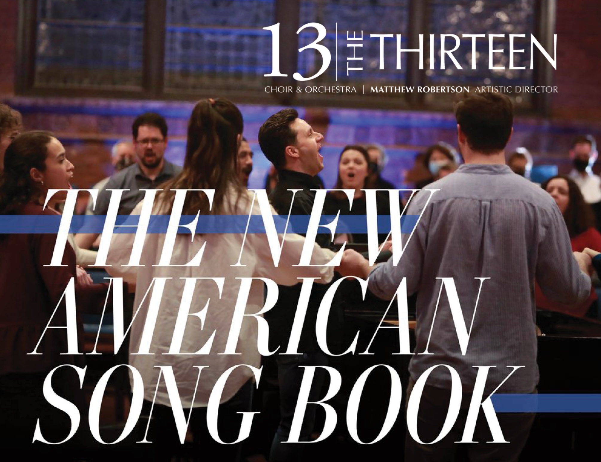 Flyer for The Thirteen's "The New American Songbook"