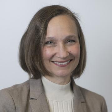 A headshot of April Boulton, Ph.D.