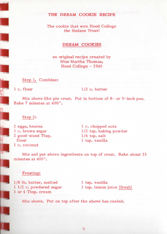 Dream Cookie recipe