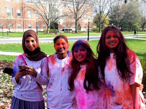 Hood College Holi Celebration