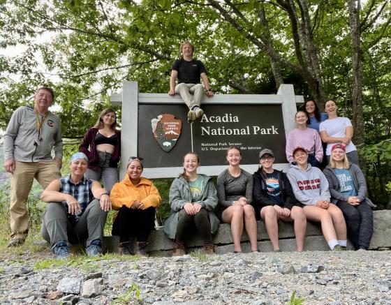 Group at Acadia