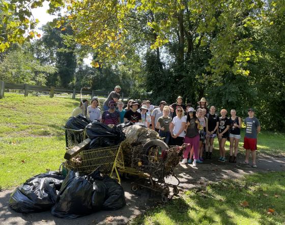 Annual Stream Cleaning with Frederick Community College